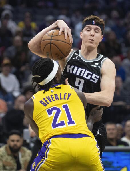 Sabonis leads balanced scoring as Kings beat Lakers 134 120 AP News